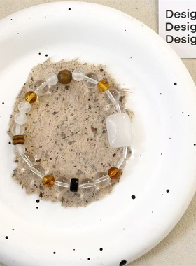 【霁月寒】一味良方原创新中式饰品手工串珠手链男女生百搭手串