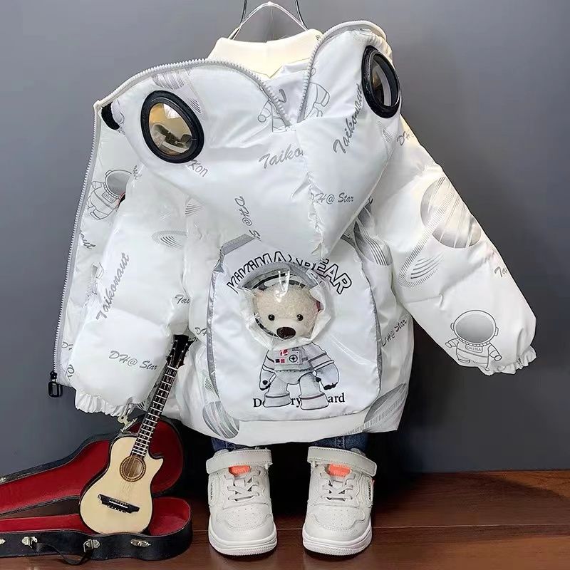 品牌童装儿童冬季洋气卡通羽绒服