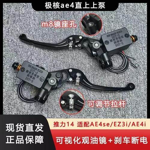 极核AE4电动车煞车上泵AE4se/EZ3i/AE4i 碟煞制动泵左右上泵