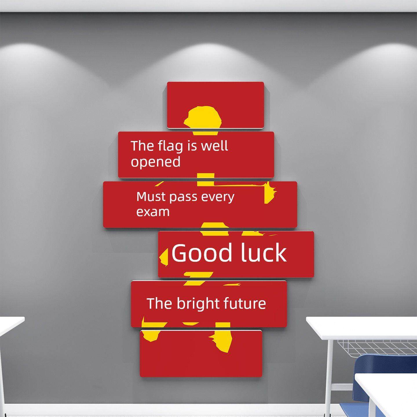 教室布置装修落地贴班级文化自习室高中三考氛围励志标语板报,家居饰品,文化墙贴,淘宝优惠券,粉丝福利购,淘宝优惠卷