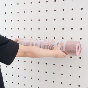 木目iwood 10mm洞洞板配件瑜珈垫收纳挂钩 健身运动免打孔置物架L