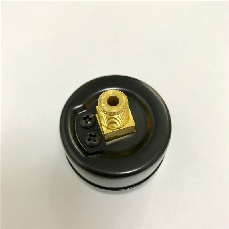 直径40mm 压力1MPA 10kg 螺纹ZG1/8 PT1/8 轴向压力表 Y40Z 无边