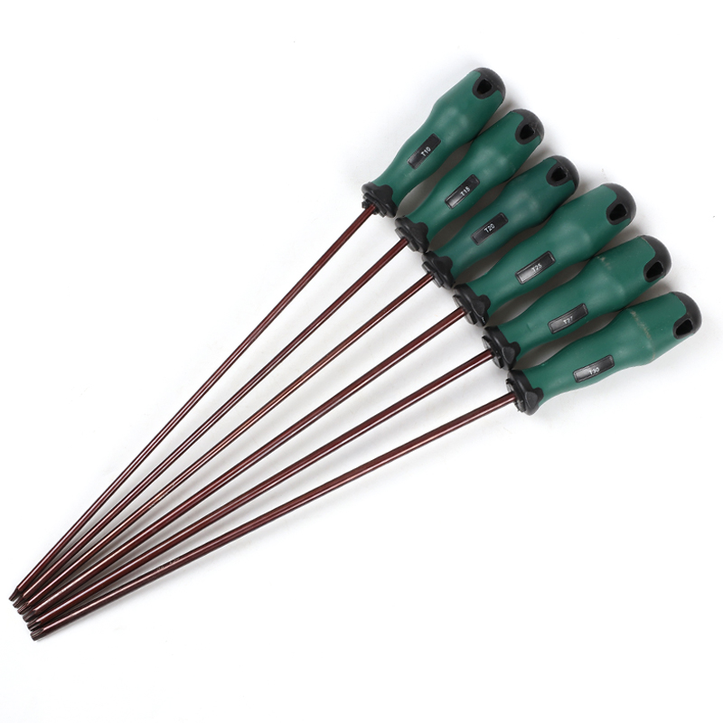 加长杆花型梅花螺丝刀内六角米字星型改锥T1015T20T25T27T30起子