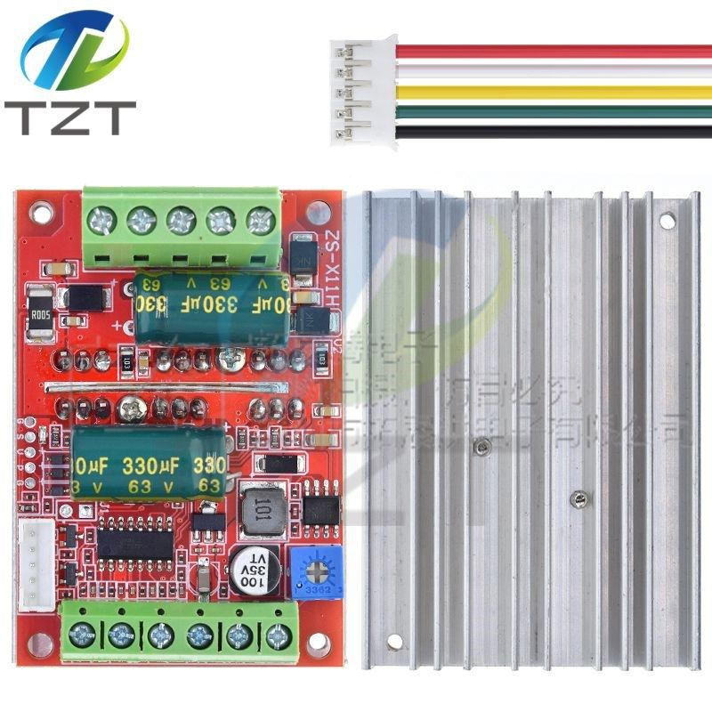 BLDC三相直流无刷有霍尔电机控制器 9-60V12V48V400W马达驱动板