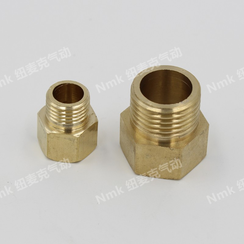 铜内外丝牙螺纹变径压力表转换接头m20*1.5/m14*1.5转234分G1/2/4