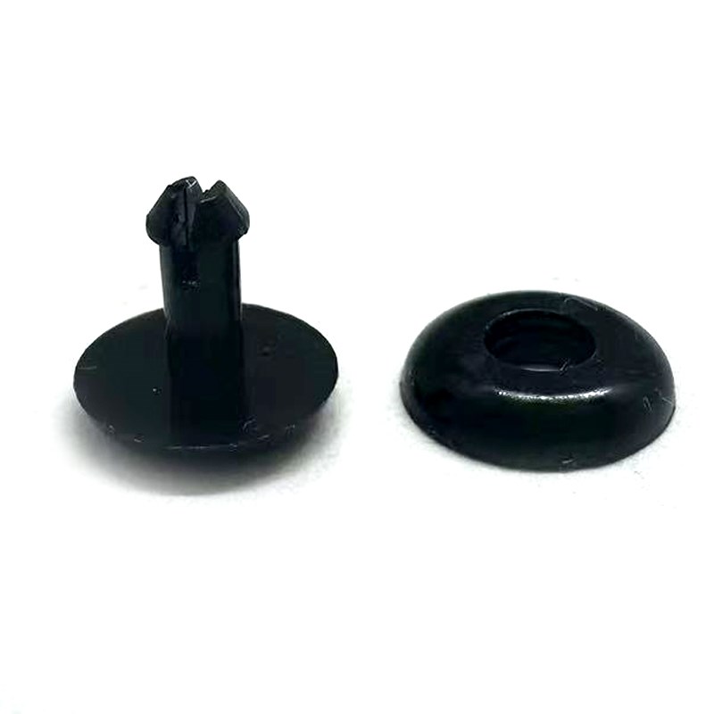 子母扣4mm孔径塑料固定扣 尼龙铆钉 公母扣SN-0G系列 本体+PC母座