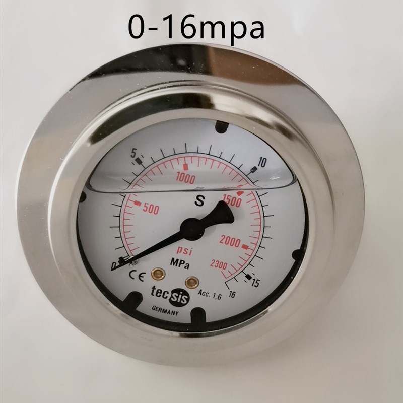 tecsis海天注塑机耐震压力表0-25mpa泰科思压力表震德液压表G1/4
