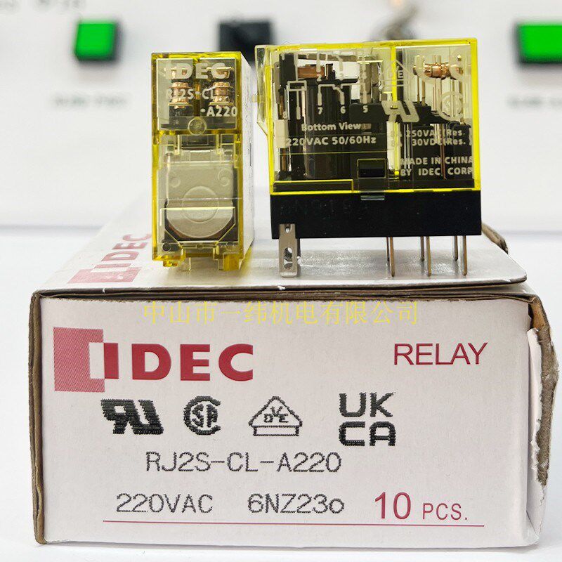 IDEC正品和泉RJ1S-CL-D24 RJ2S-CL-D24 AC220V12VDC继电器8脚rj25
