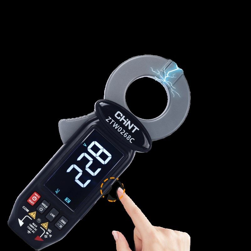 正泰高精度万用表ZTW0268B智能E全自动毫安级电流语音微安级钳形