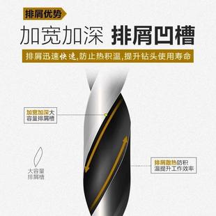 木工钻头打孔开孔器木头清边麻花钻专用木板塑料支罗钻钻孔电钻