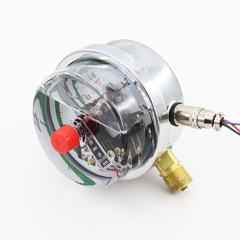 杭州东亚 上海仪民YNXC100耐震电接点压力表40mpa 全不锈钢电接点