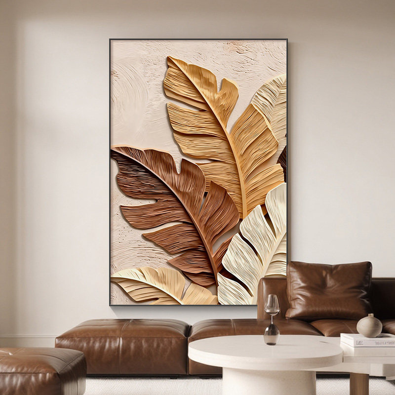 现代简约客厅装饰画家大业大轻奢高级感走廊玄关沙发背景墙壁挂画