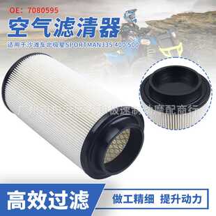 ATV全地形沙滩车滤芯适用于北极星Sportman400 500 550空气滤清器