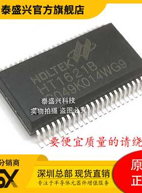 全新现货HT1621B 集成电路SSOP-48 LCD动态液晶屏显示驱动芯片IC