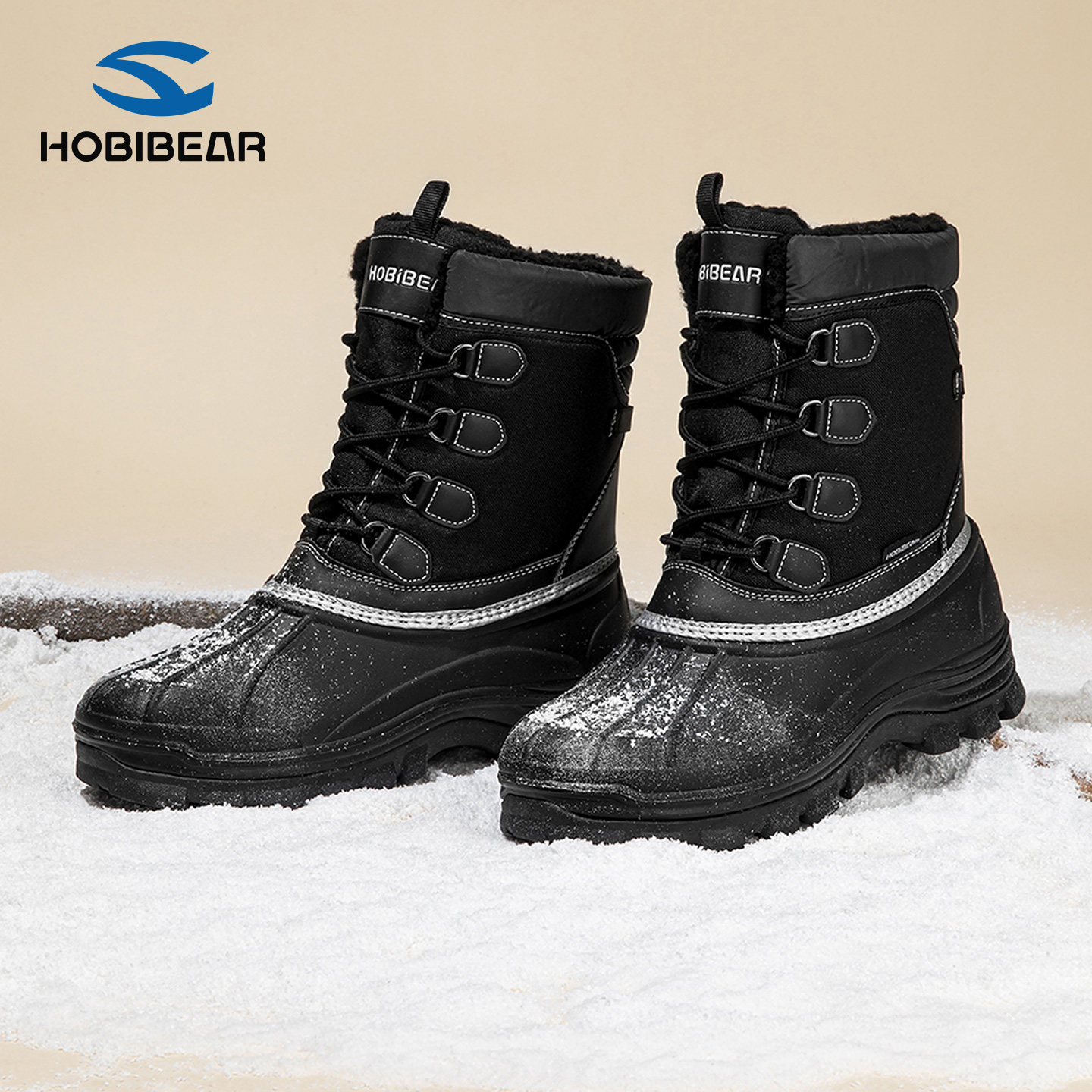 HOBIBEAR雪地靴防寒防滑