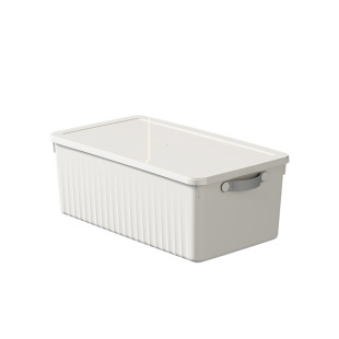 衣服收纳箱裤子收纳衣柜分层带盖放牛仔裤家用衣物分格整理盒