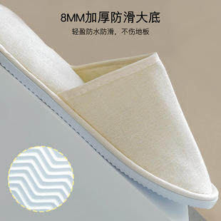 口碑之选加厚防滑柔软舒适干净实用家用民宿酒店一次性拖鞋
