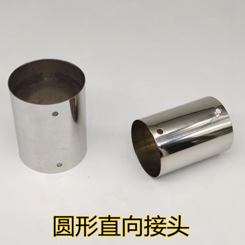 热销304不锈钢楼梯护栏扶手封口堵头直接万向接头高分子PVC扶手配