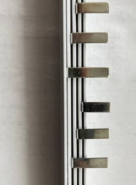 热销紫铜电气汇流排123P 40A63A连接排三相断路器接线铜排C45空开