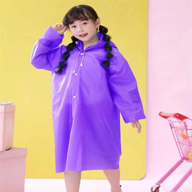 热销儿童加厚长款全身防暴雨一次性雨衣小孩男童女童新款透明便携