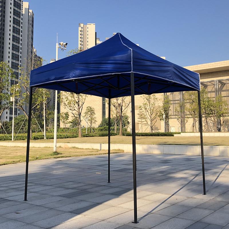 厂家定制2*2户外广告防疫幼儿园小帐篷四脚折叠广告户外印刷logo