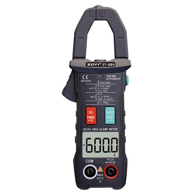 众仪全自动钳形万用表QB9电容电工数字高精度全档位防烧电流表