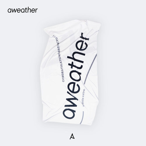 aweather运动毛巾Hyrox超细纤维运动毛巾柔软亲肤吸水快干擦汗巾