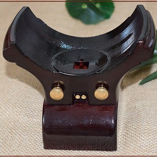 豫剧黑檀板胡托花梨木板胡托秦腔大包座板胡底托包托板胡底座配件