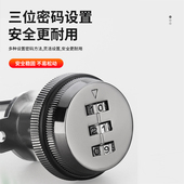 柜子一锁三抽屉锁侧面文件柜正面钥匙锁锁芯矮柜 锁 三联密码