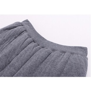 中老年加厚保暖裤内穿纯棉爸爸高腰全棉男老人加大宽松三层夹棉裤