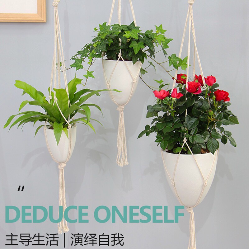 吊兰垂吊植物专用花盆塑料吊篮悬挂式懒人水培自吸水壁挂创意花盆