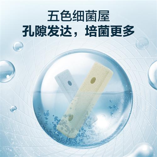 鱼缸过滤材料硝化细菌屋陶瓷环鱼池净水神器水族过滤器专用底滤材