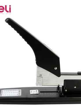 Deli 1pcs large stapler heavy duty thickening and long effor