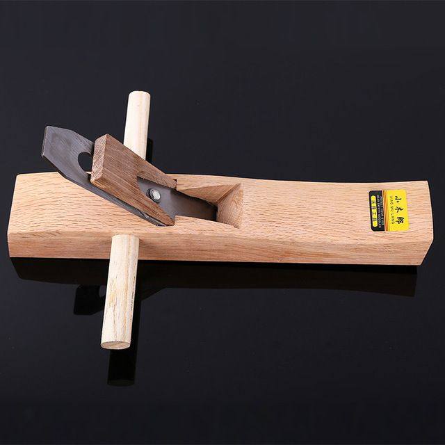 高档柞木木工刨子j1 0-400m 长度8 镶铜口手工刨子带刨刀m手奢华
