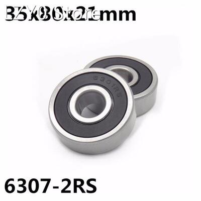 极速10Pcs 6307-2RS ball bearing 35x80x21 mm deep groove ball