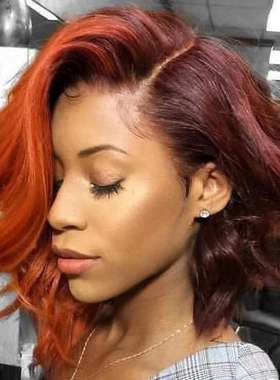 New long curly wig partial high temperature wire