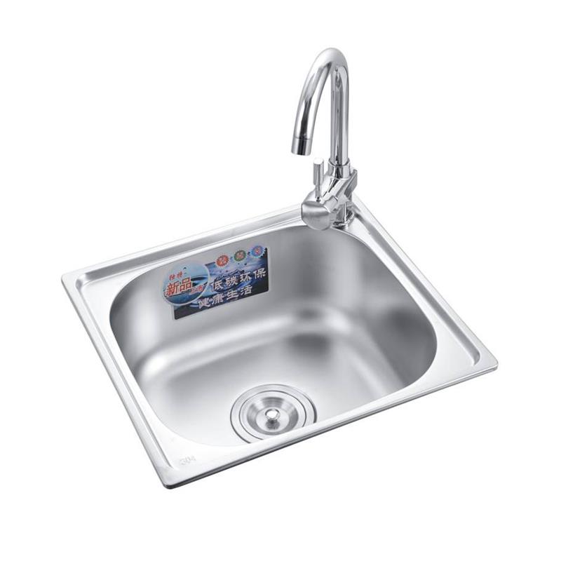 65x44/68x45厘米水槽池洗碗钻孔720x420毫米食堂洗菜盆水池大单水