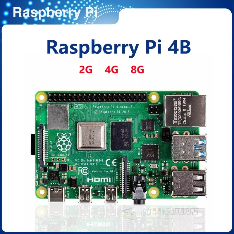 R1 Raspberry Pi 4B 2/4/8GB RAM raspberry pi 4 BCM2711 Quad c