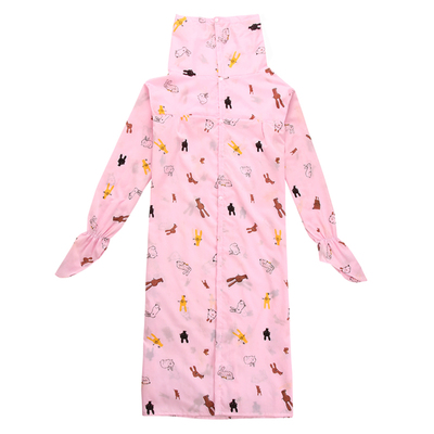 电动摩托车防晒衣女夏全身长款棉防紫外线骑车电动车电瓶车遮阳衫