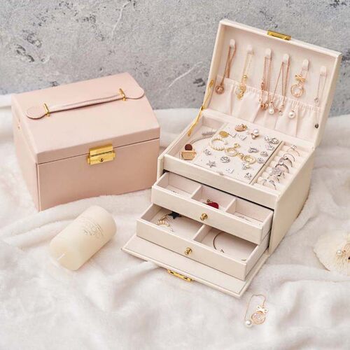 好货Jewelry Casket High Capacity Jewelry Box Multifunction M