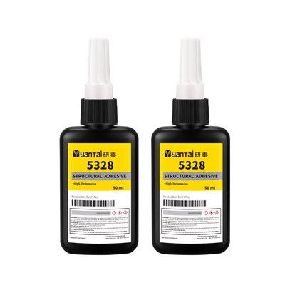 UV厌氧双固化磁钢黏胶剂 电机磁瓦金属组装结构胶5328