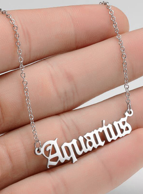 Constellation Necklace Scorpio Leo Capricorn Aquarius Star S