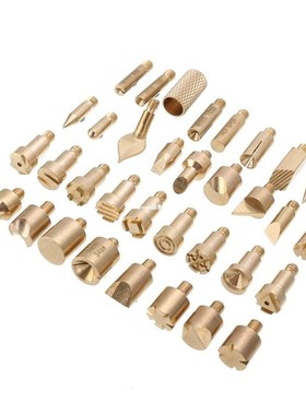 56pcs Soldering Iron Tip Carving Pyrography Wood Burning Sol