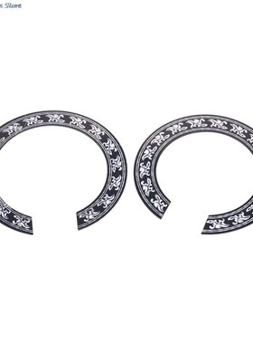 38 39/40 41 inch PVC Circle Sound Hole Rosette Inlay Sticker
