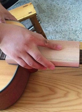 3 X Wooden Radius Sanding Block For Guitar Fretboard Fret Le