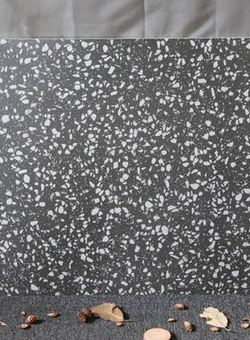 New gray terrazzo tile 600 x600 restaurant shop floor tile