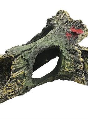 Aquarium Fish Tank Decor Fishes Hole Box House Simulation