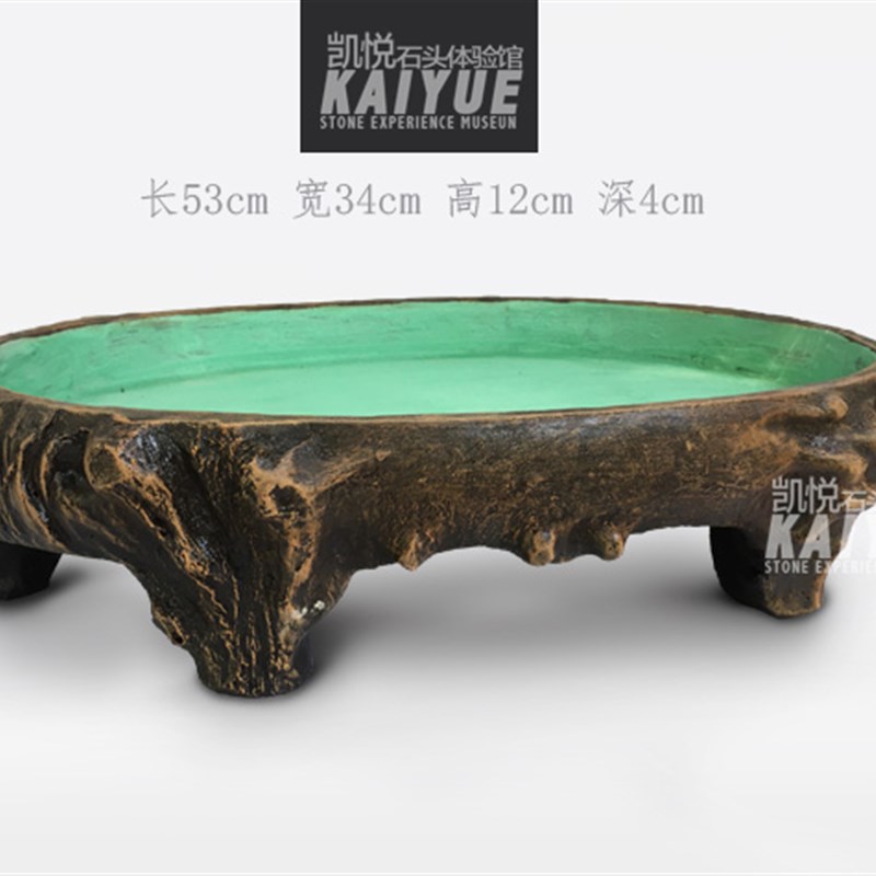 假山盆景盆 景观盆仿古盆多肉盆吸水石盆上水石奇石盆花盆 盆栽盆