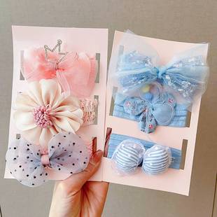 Bows Headband Bowknot Floral Dot Haarband PcsSet