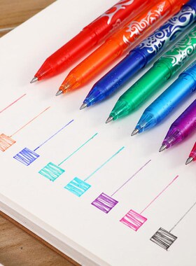 8 Colorful/Set Erasable Gel Pen Color Inks 0.5mm Pens Refill